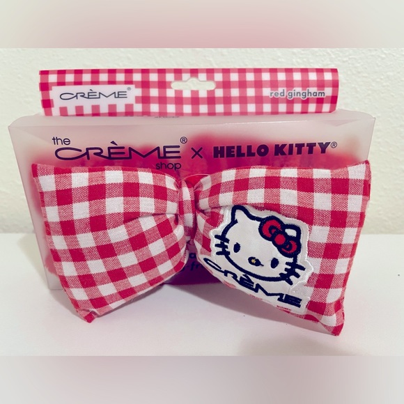 The Creme Shop X Hello Kitty Red White Headband New - Picture 1 of 2